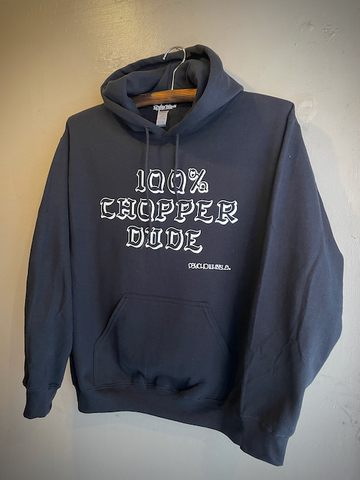 100% CHOPPER DUDE - PULL OVER PARKA (BLACK)