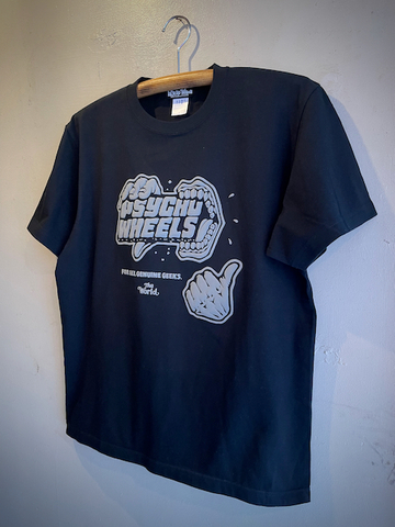 GENUINE GEEKS - S/S T-shirt (BLACK/l.gray)