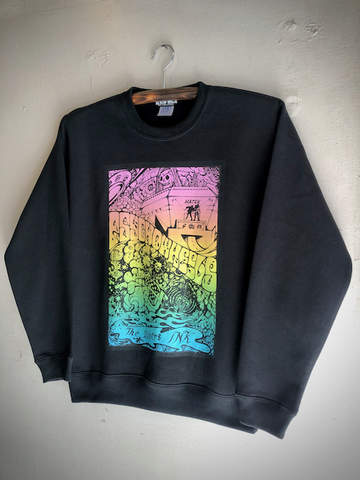 THE BIKERS INK - CREW NECK SWEAT (BLACK)