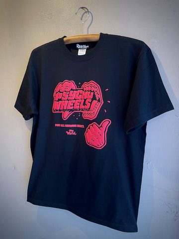 GENUINE GEEKS - S/S T-shirt (BLACK/red)