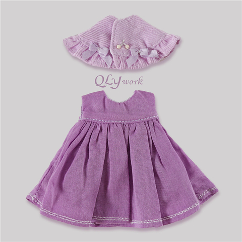 ラベンダードレスセット（オビツ11サイズ）