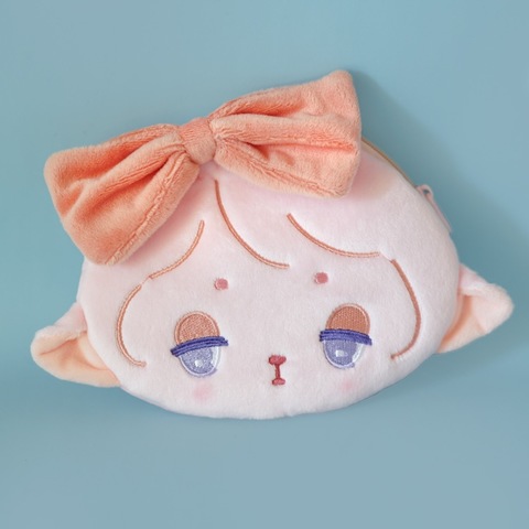 ふわふわのローゼちゃんのポーチ