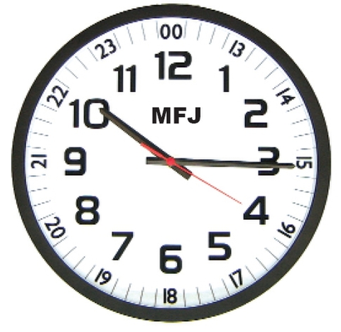 MFJ-126Bアナログ式壁掛け時計