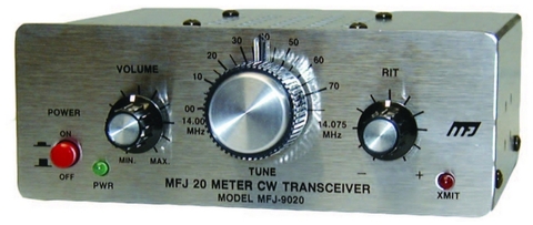MFJ-9000シリーズ、MFJ-9040　5w　CWトランシーバー