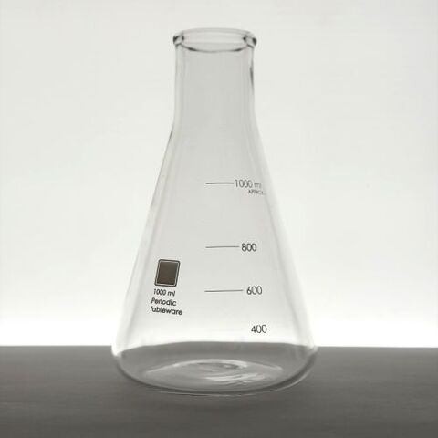 三角フラスコ　目盛付き 1000ml (OUTLET)