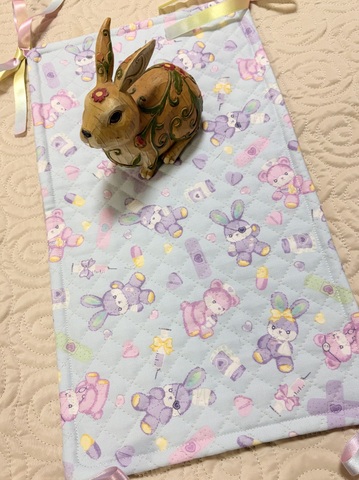 うさDANキルトマット　留め紐あり10