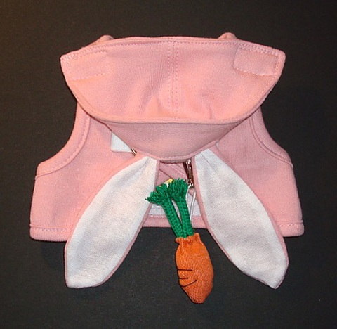 もちつき　くにたちハーネス　うさみみピンクM