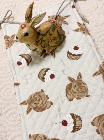 うさDANキルトマット　留め紐あり12