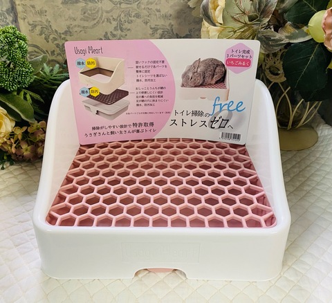 うさぎさんと飼い主さんが喜ぶトイレ　いちごみるく