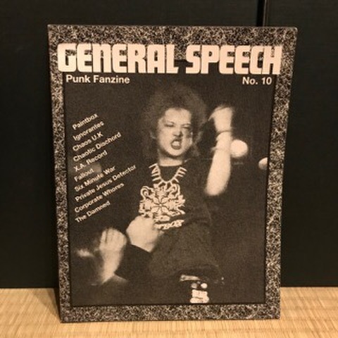 GENERAL SPEECH ZINE Vol.10(ZINE)
