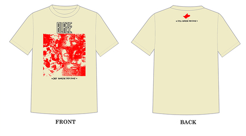 Blaze – “But Nothing Ever Change” T-Shirt (Cream/Black/Red)