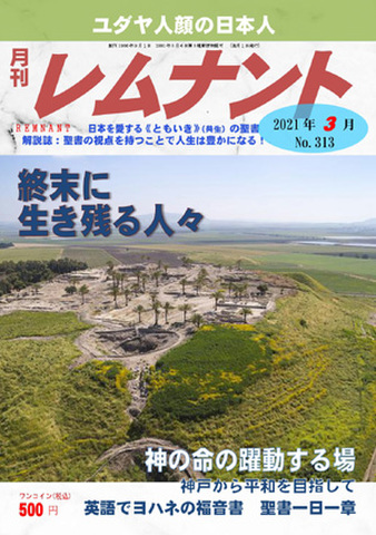 月刊レムナント2021年3月号（No.313）