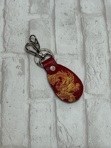 ＊参考価格¥4510税込＊　エイ革KEYチャーム龍