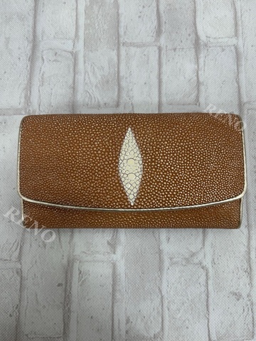 ＊参考価格¥43780税込＊　エイ革財布（ロング）