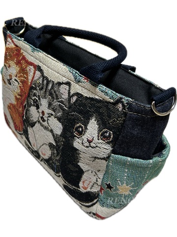 ＊卸価格¥2750税込＊　ゴブランバッグキャット（ミニ）