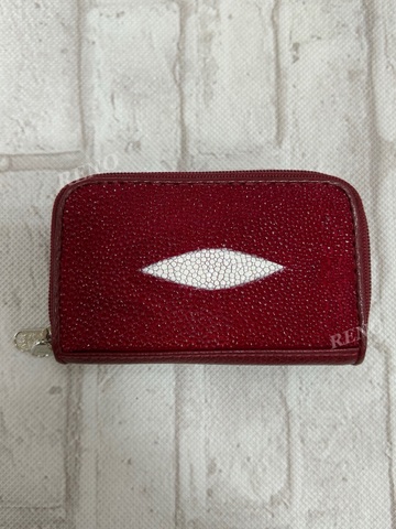 ＊参考価格¥5940税込＊　エイ革キーケースレッドF