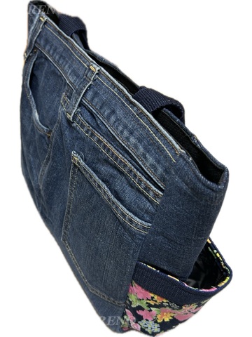 ＊卸価格¥2640税込＊　1点ものデニムバッグ