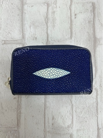 ＊参考価格¥5940税込＊　エイ革キーケースネービーF