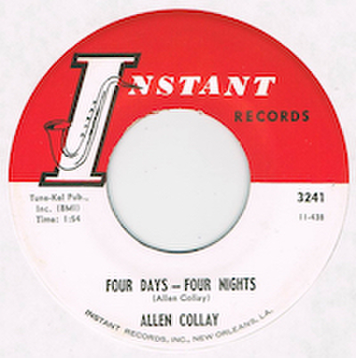 ALLEN COLLAY / FOUR DAYS - FOUR NIGHTS