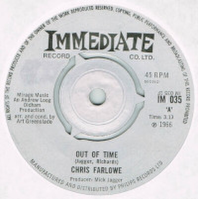 CHRIS FARLOWE / OUT OF TIME