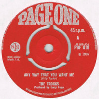 THE TROGGS / ANY WAY THAT YOU WANT ME
