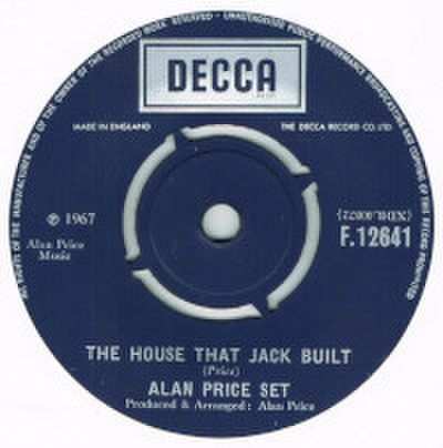 ALAN PRICE SET / THE HOUSE THAT JACK BUILT