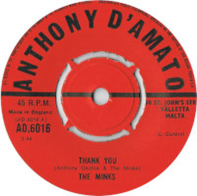 THE MINKS / THANK YOU