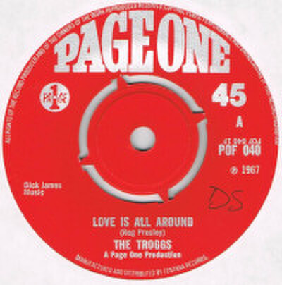 THE TROGGS / LOVE IS ALL ROUND