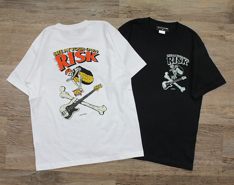 ［HIROTTON×RISK］OLLIE S/S tee（BACK 4C）