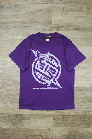 life at your own RISK×××SPIKE RECORDINGS S/S tee【PURPLE】