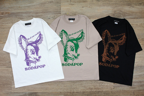 ［SODAPOP×RISK］コラボレーション S/S tee