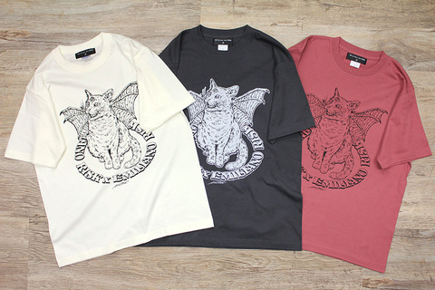 ［HIROTTON×RISK×EMILIANO］CAT S/S tee（1C）