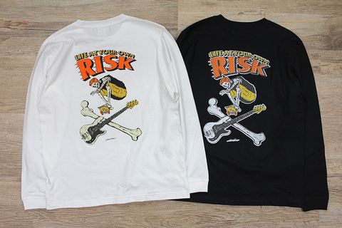 ［HIROTTON×RISK］OLLIE L/S tee【限定】