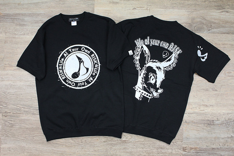 CRACK♪LOGO S/S SWEAT tee【限定】