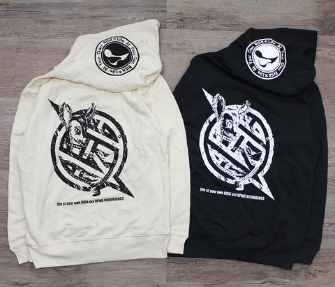 life at your own RISK×××SPIKE RECORDINGS コラボZIP PARKA