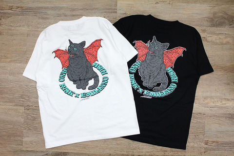 ［HIROTTON×RISK×EMILIANO］CAT S/S tee（BACK 4C）