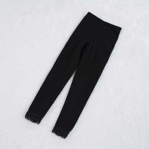 【ブラック】レースレギンス（９分丈）