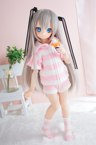 ふわふわパジャマset-半袖- (ピンク)《夏季限定》