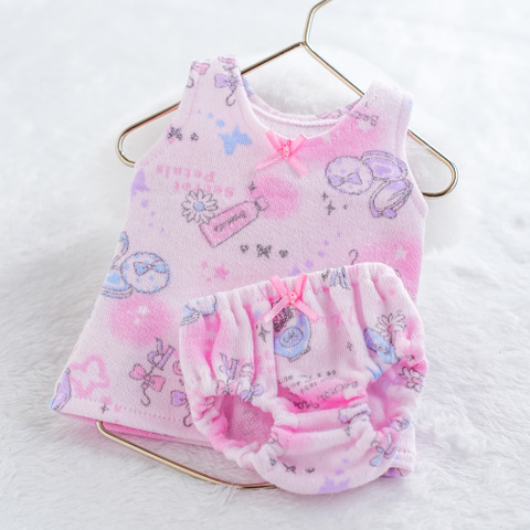 【きらめきコスメ(ピンク)】タンクトップset