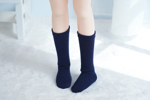 【紺】スクールハイソックス