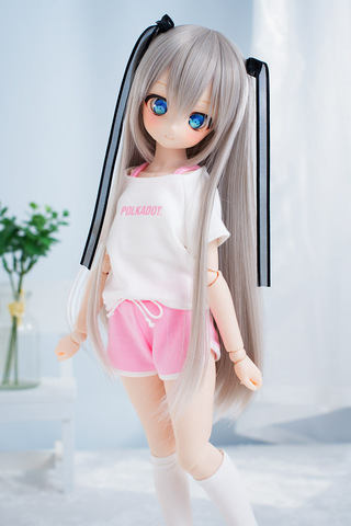 オフショルダールームウェアset（ピンク）｜MDDサイズ《夏季限定》