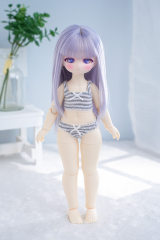 【newボーダー(グレー)】ハーフトップset｜TinyFox(1/6)《東京限定》