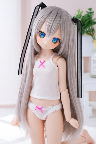 【ピュアホワイト（ローズピンク）】キャミソールset<ローライズ>