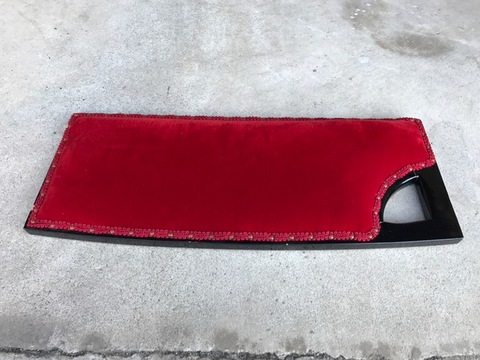 升屋製2人乗り人力車の座席シート(中古美品)
