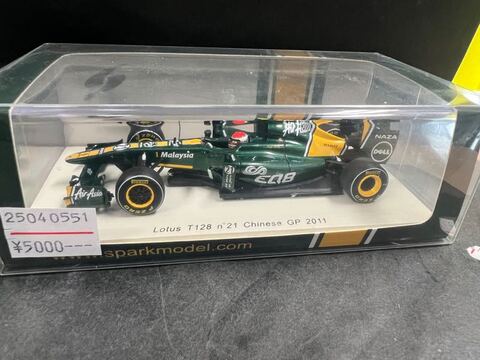 スパークS3021 ロータス T128 #21 中国GP J.トゥルーリ