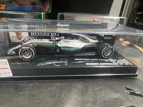 ミニチャンプス 1/43 410160006 メルセデス W07 #6 ニコ・ロズベルグ