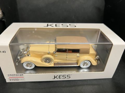 KESS  1/43 KE43055000 デューセンバーグ モデルJ コンバーチブル Berline by Murphy 1929 クローズド　トップ
