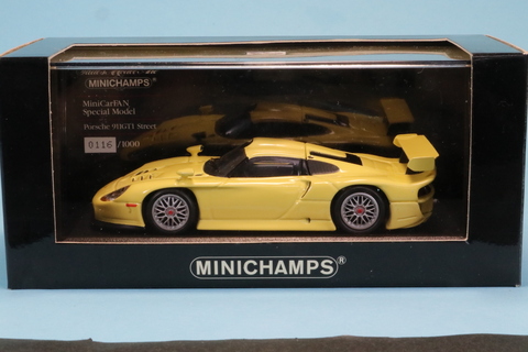 【ミニカーファン特注】1/43 ポルシェ 911 GT1 ストリート 1997 GT1 1997 【ミニカーファン特注】1/43 ストリート ポルシェ 911