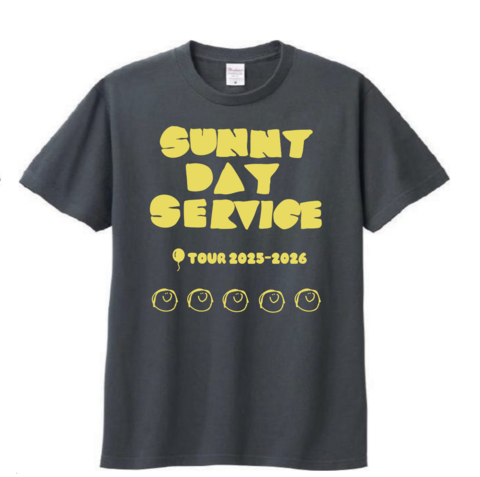サニーデイ・サービス / イラストTOUR 2026-2026 Tシャツ（T-shirt/denim)
