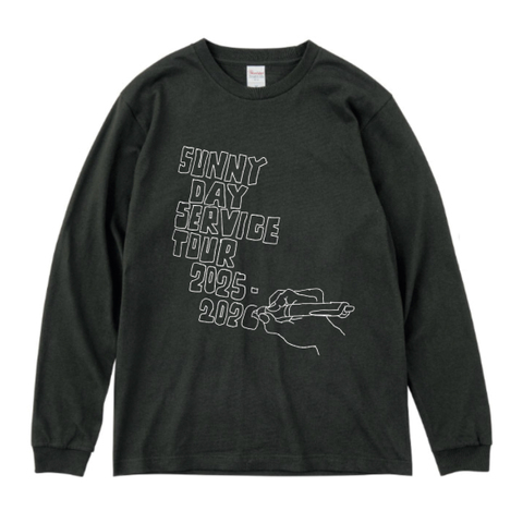 サニーデイ・サービス / イラストTOUR2026 ロングリブスリーブTシャツ（Long SleeveT-shirt)